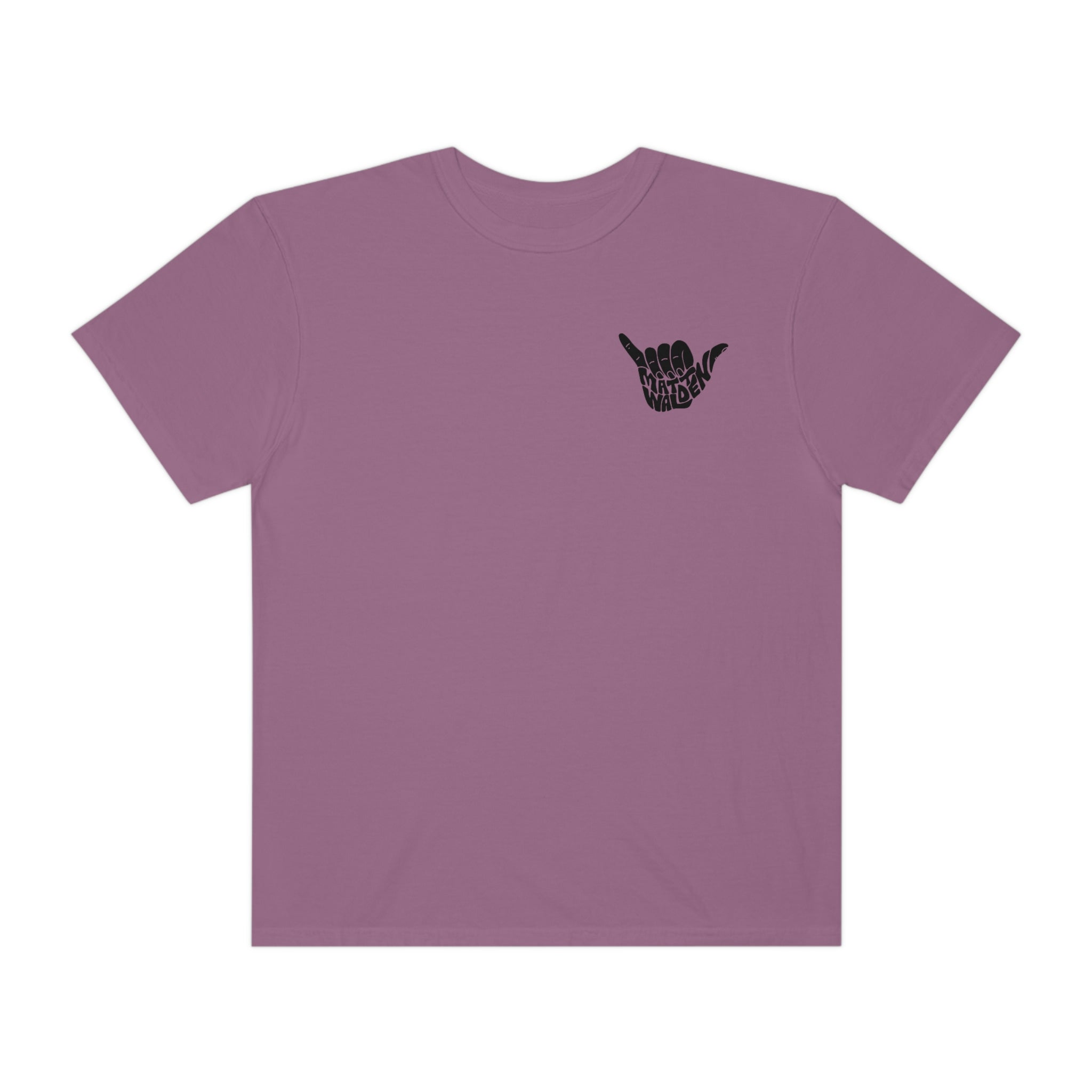 Wunderlove by Westside Solid Dark Purple T-Shirt